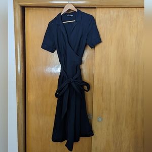 100% Cotton Wrap Dress